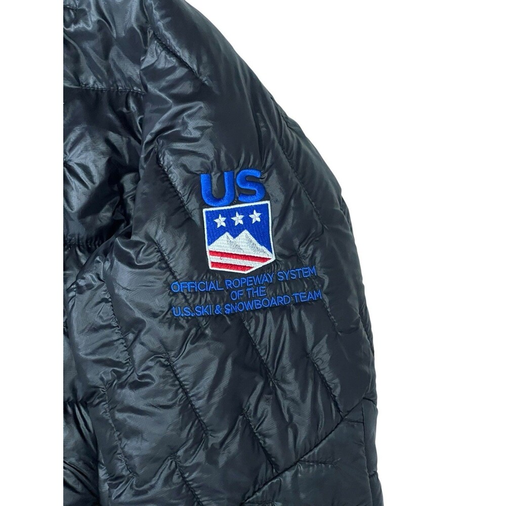 Patagonia Micro Puff Hoody Jacket Black US Ski Team Men’s Large Lightweight - Picture 7 of 11